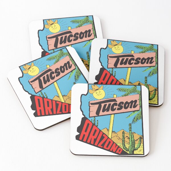 Item preview, Vintage Style Tucson Arizona designed and sold by Decal Mania.