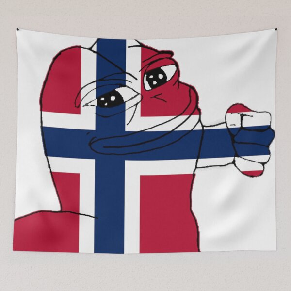 Item preview, Punching Pepe - Norway designed and sold by AztecaPixels.