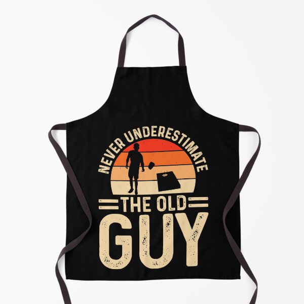 Item preview, Never Underestimate The Old Guy Retro Design - Baggo Team Bean Bag Toss Game - Funny Cornhole Player Vintage designed and sold by naworas.