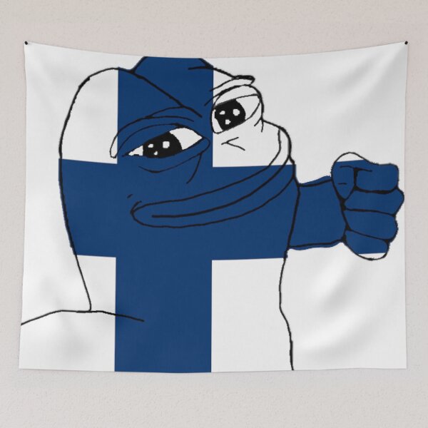 Item preview, Punching Pepe - Finland designed and sold by AztecaPixels.