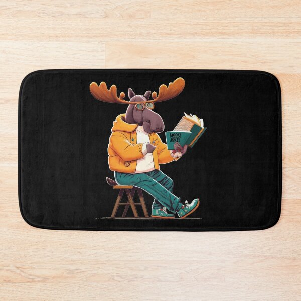 Item preview, Funny Moose Reading Moose Jokes Book designed and sold by Nature's Fancy.