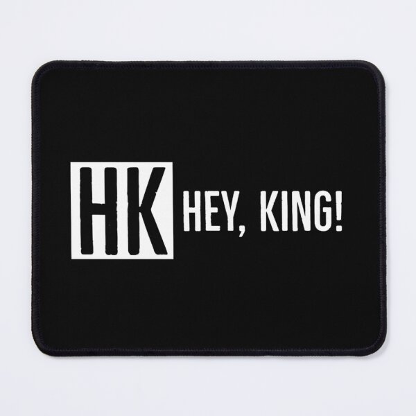 Item preview, hey, king! bold logo in white designed and sold by seeyouspacec.