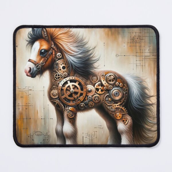Item preview, Steampunk Miniature Horse designed and sold by NovosArt.