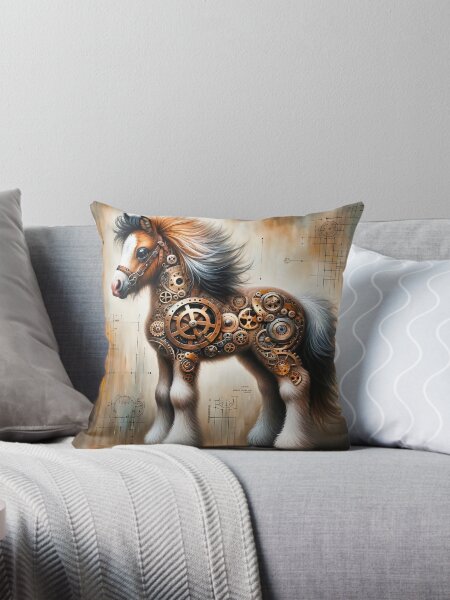 Aperçu de l'œuvre Cheval miniature steampunk créée et vendue par NovosArt.