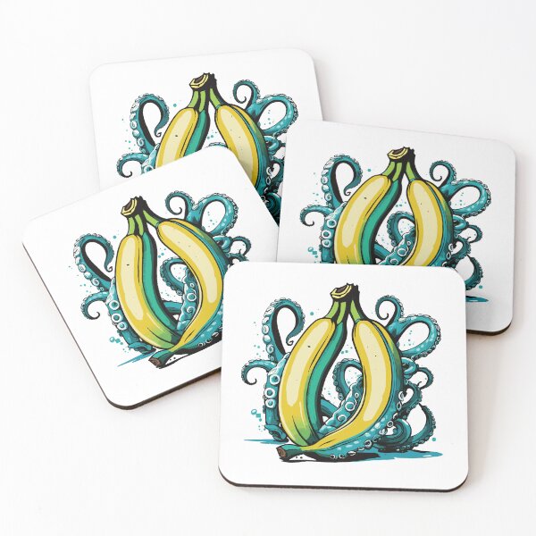 Item preview, Banana with tentacles. Bananacle. designed and sold by twisted-dot.