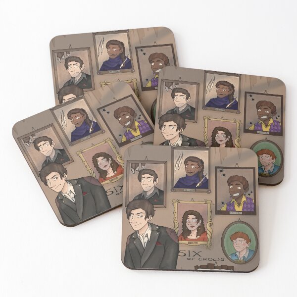 Item preview, portraits of the crows designed and sold by sophiewizabeth.