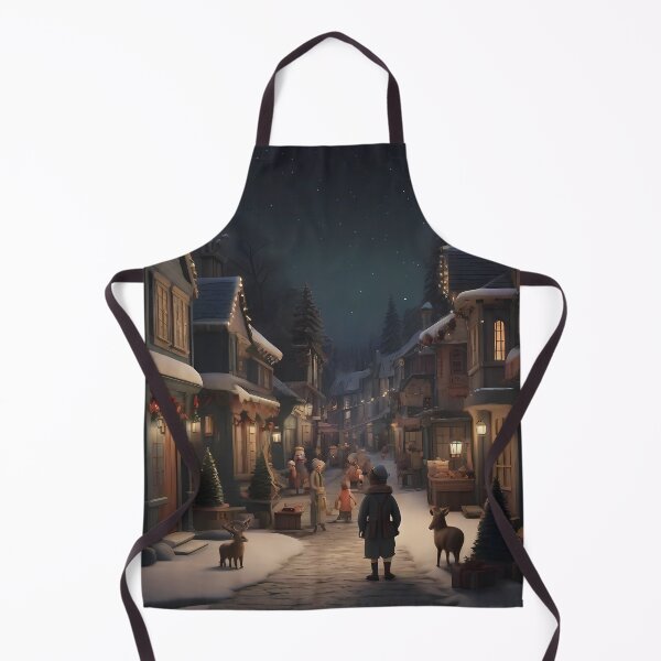 Item preview, Christmas scene, night time designed and sold by DevushkaStore.