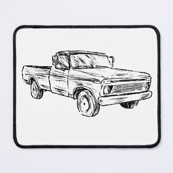 Item preview, Old Country Truck Black and White designed and sold by pedersenscout.