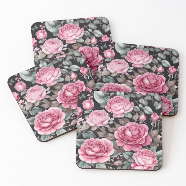 Item preview, Dark Pink Tea Roses Edition 2 designed and sold by CharlieDesings.