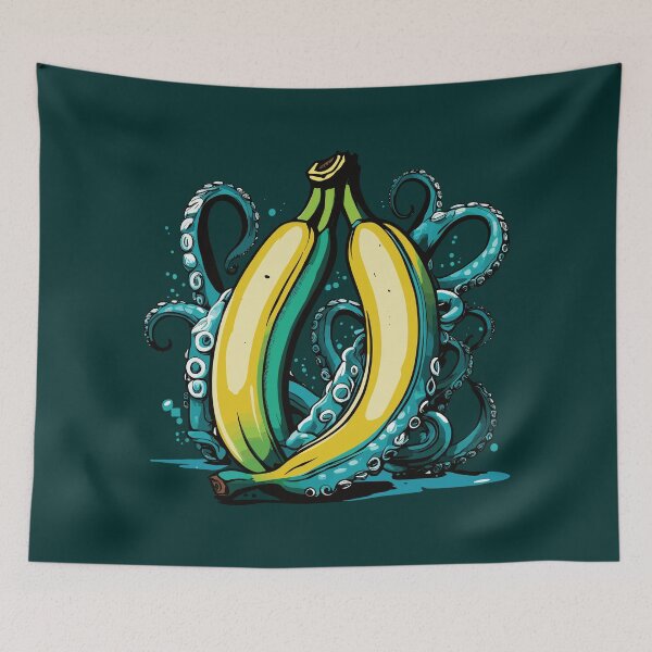 Item preview, Banana with tentacles. Bananacle. designed and sold by twisted-dot.