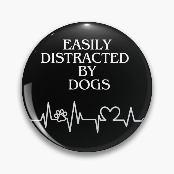 Item preview, Easily Distracted by Dogs - Canine Daydreamer,A Pawsitively Stylish Collection designed and sold by CYGIS STORE.
