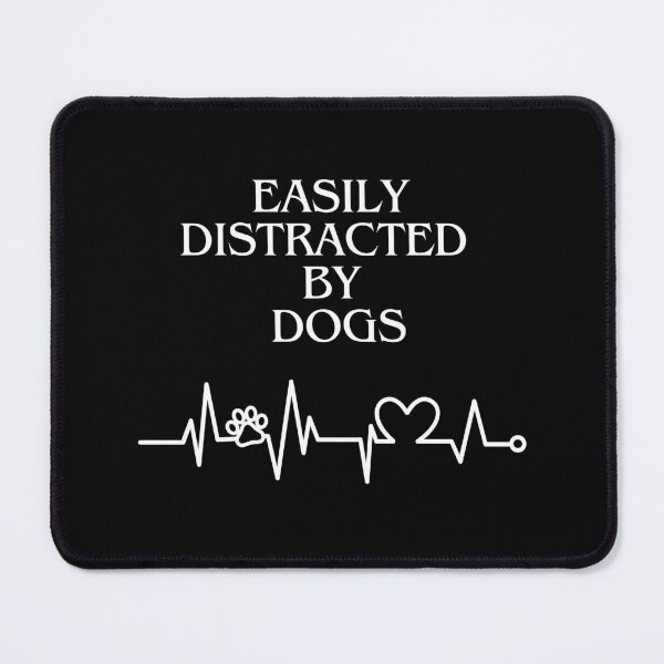 Item preview, Easily Distracted by Dogs - Canine Daydreamer,A Pawsitively Stylish Collection designed and sold by CYGIS STORE.