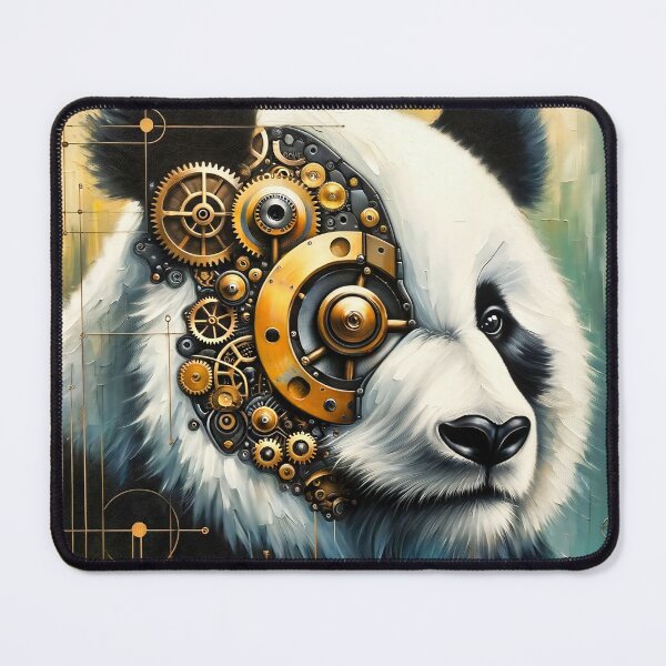 Item preview, Steampunk Panda Bear designed and sold by NovosArt.