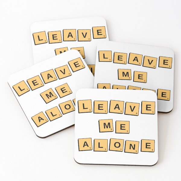 Item preview, LEAVE ME ALONE designed and sold by latitudelabel.