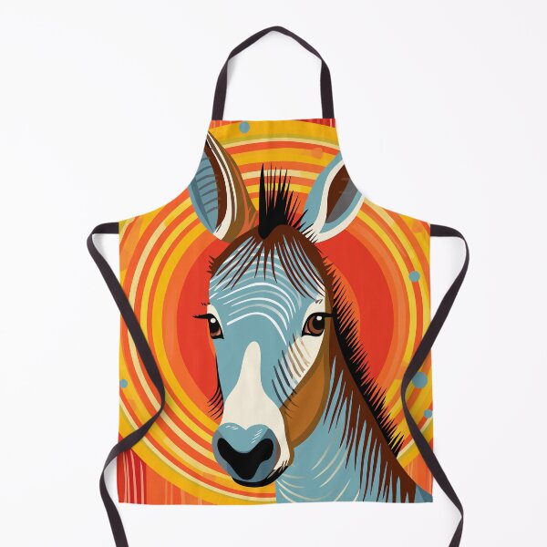 Item preview, Hued Equine Portrait designed and sold by EnchantArtCo.
