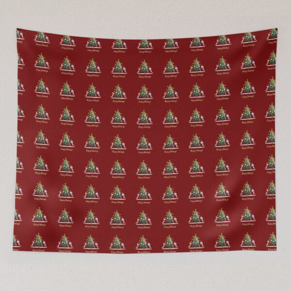 Item preview, Happy Holidays Christmas Tree designed and sold by Quote Gallery.