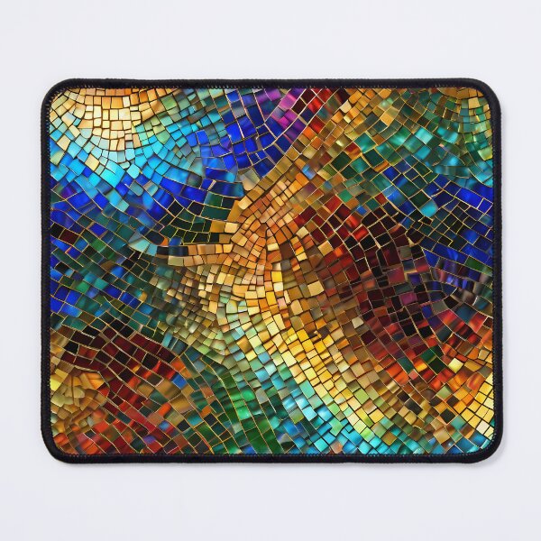 Item preview, Vibrant Glass Mosaic Pattern designed and sold by Kittyzens.