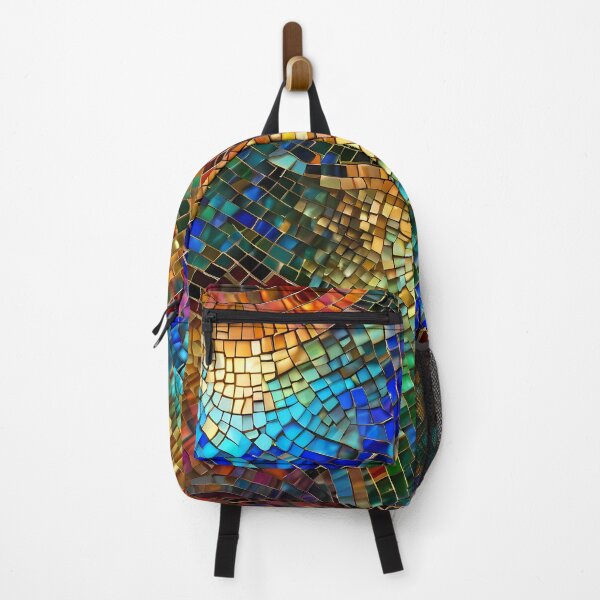 Item preview, Vibrant Glass Mosaic Pattern designed and sold by Kittyzens.
