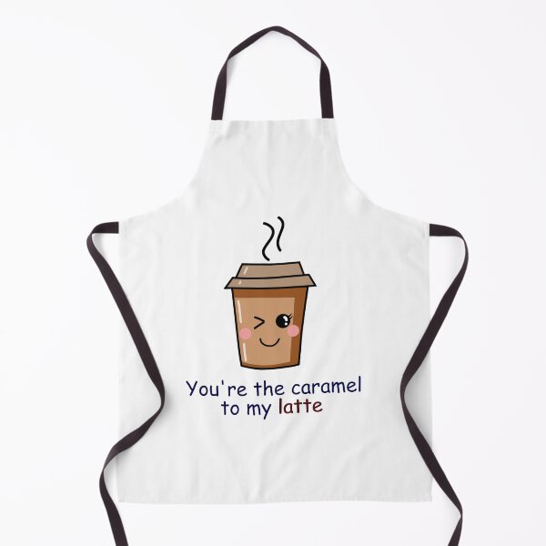 Item preview, Cute Latte Pun- You are Caramel to my Latte designed and sold by PurpleWay.