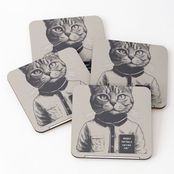Item preview, Unwavering Resolve: A Cat Faces the Unknown with Dignity designed and sold by Raffaellek.