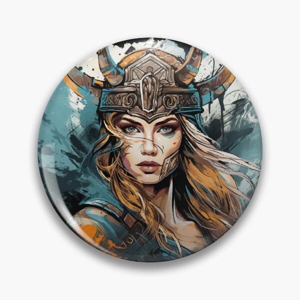 Item preview, Viking shield maiden design Valhalla designed and sold by Andrea-Design.