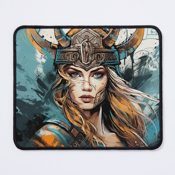 Item preview, Viking shield maiden design Valhalla designed and sold by Andrea-Design.
