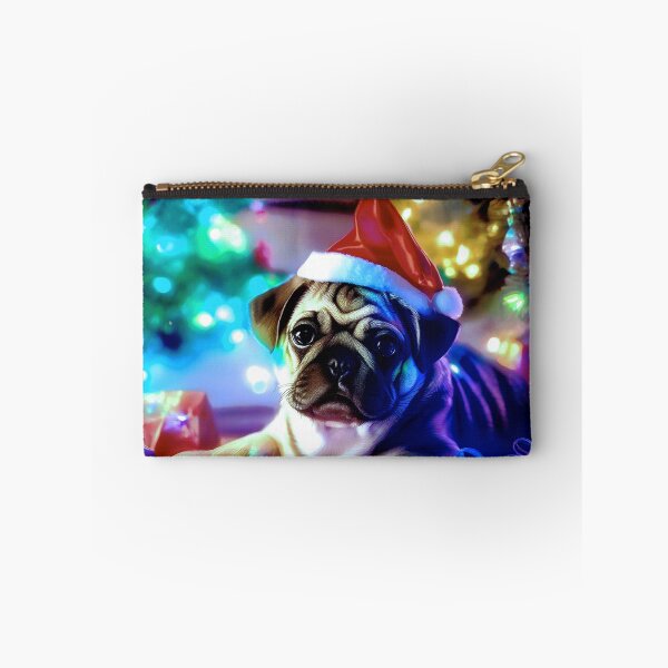 Item preview, Pug HAPPY HOLIDAYS 79 MERRY CHRISTMAS    designed and sold by RedBluffTraders.