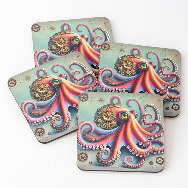 Item preview, Steampunk Octopus designed and sold by NovosArt.
