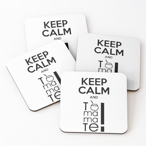 Item preview, Keep calm and drink mate designed and sold by tomamatear.