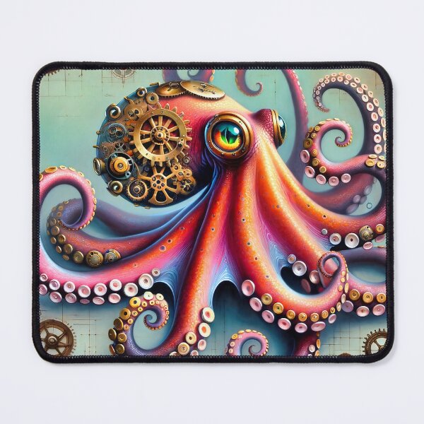 Item preview, Steampunk Octopus designed and sold by NovosArt.