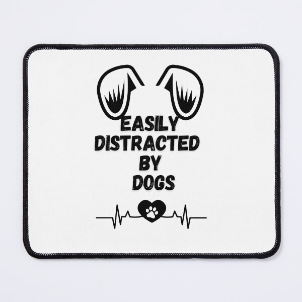 Item preview, Easily Distracted by Dogs - Canine Daydreamer,A Pawsitively Stylish Collection designed and sold by CYGIS STORE.