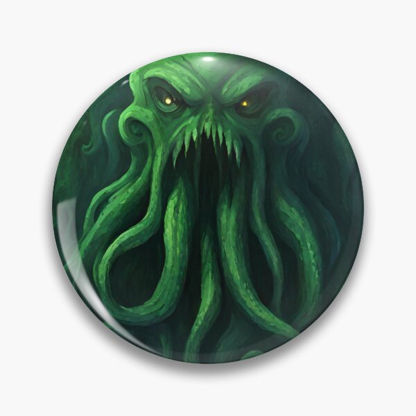 Item preview, Our Green Ruler Monster Octopus Dark Sea designed and sold by N0VEEN.