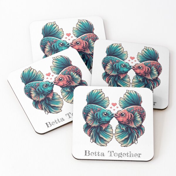 Item preview, Betta Together designed and sold by HeadTurningArt.