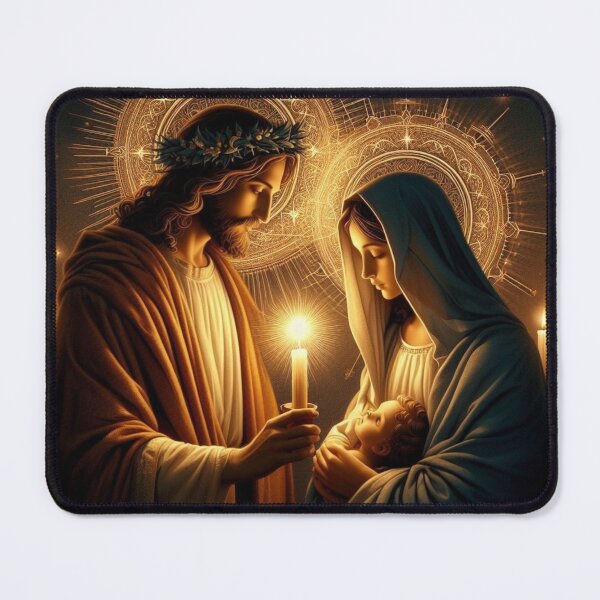 Item preview, Advent Christmas Mother of God, St.Joseph with baby Jesus  designed and sold by JaroDesign2023.
