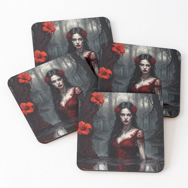 Item preview, Vampire girl designed and sold by GothicRubette.