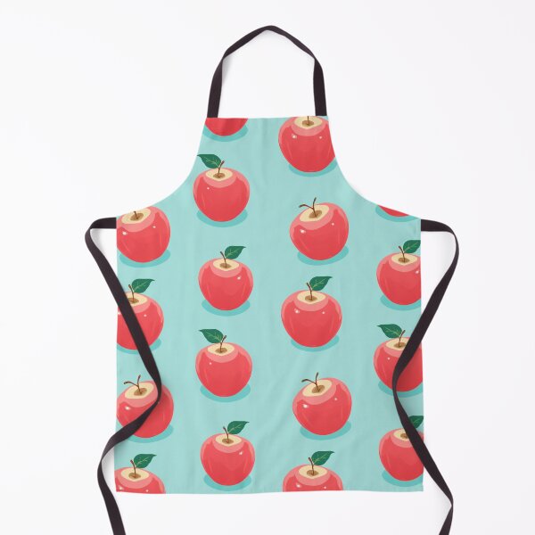 Item preview, Red Apple in seamless pattern. designed and sold by Whiteblueshop.