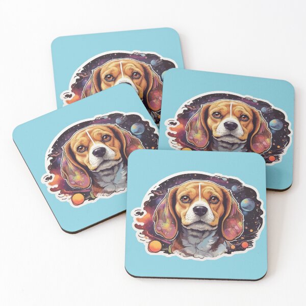 Item preview, Beagle Face Lost in Outer Space designed and sold by thecatcouch.