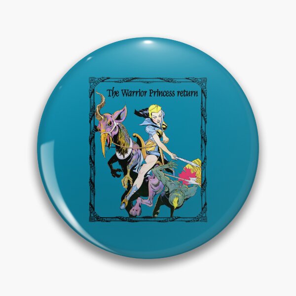 Item preview, The warrior princess return - Vintage fantasy comic designed and sold by Alex Starcatcher.