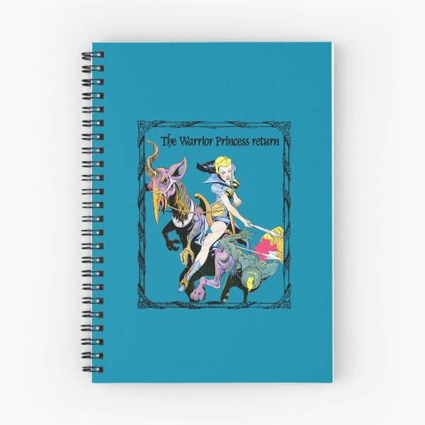 Item preview, The warrior princess return - Vintage fantasy comic designed and sold by Alex Starcatcher.
