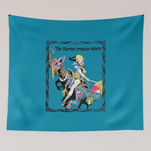 Item preview, The warrior princess return - Vintage fantasy comic designed and sold by Alex Starcatcher.