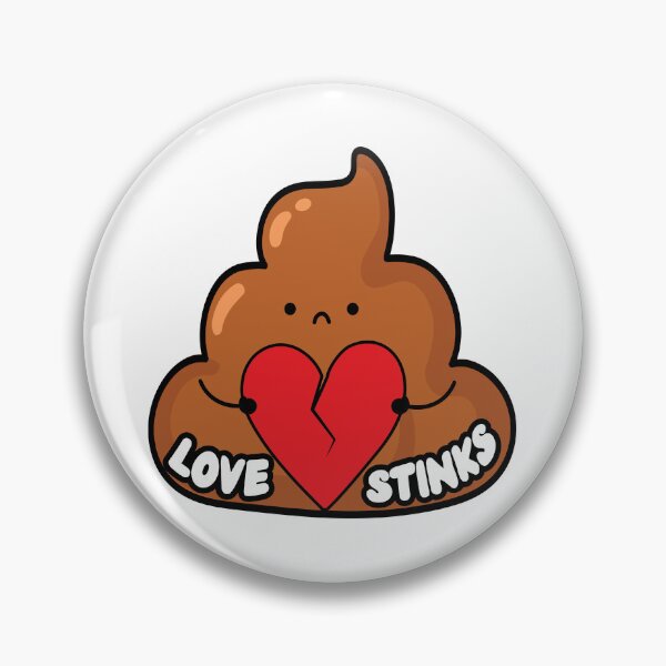 Item preview, Love Stinks Poop Kawaii designed and sold by madpursglove.