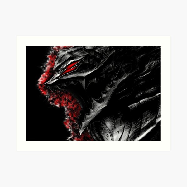 Berserk Demon Armor Art Print
