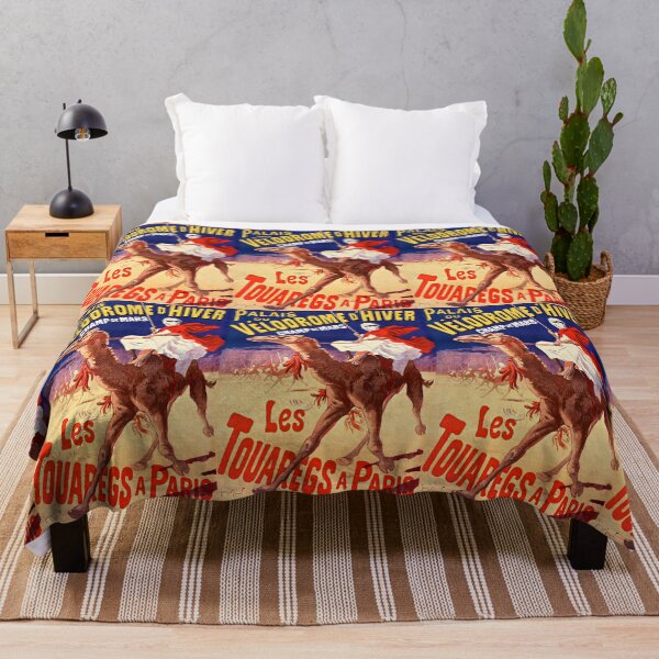 Item preview, Les Touaregs à Paris 1894 On Camels In Paris designed and sold by RocketshipRetro.
