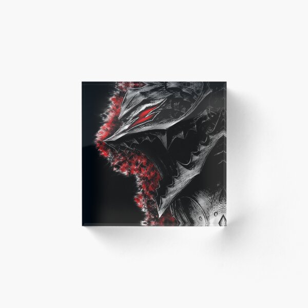 Berserk Demon Armor Acrylic Block