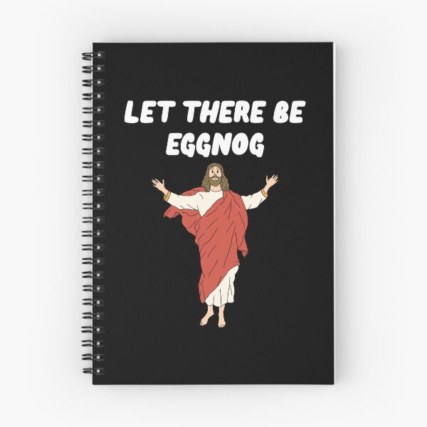 Item preview, Let There Be Eggnog Jesus  designed and sold by Milasneeze.