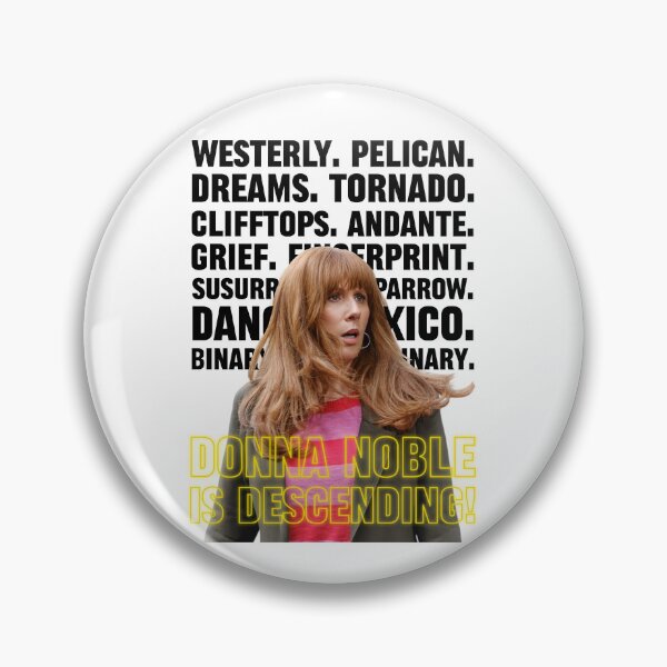 Item preview, Donna Noble is Descending! designed and sold by greggfriedrice.