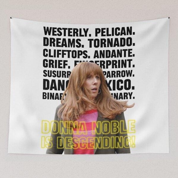 Item preview, Donna Noble is Descending! designed and sold by greggfriedrice.