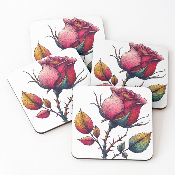 Item preview, Colorful Vintage Rose designed and sold by Star-Fragment.