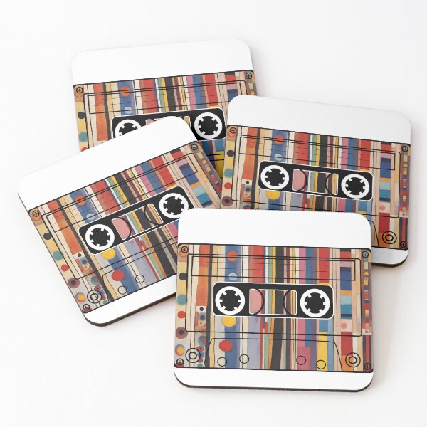 Item preview, Abstract Stripes Vintage Cassette Tape designed and sold by LittleGoblinPrs.