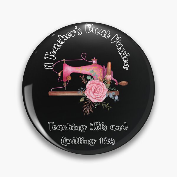 Item preview, Teaching ABC's and Quilting 123's- A Teacher's Dual Passion designed and sold by DarlingsTees.